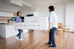 Couple staging home and cost