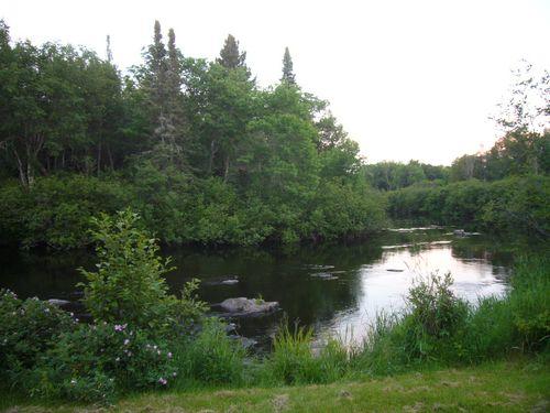 The Pine River is designated a Wisconsin Wild River, where new building is not permitted